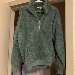 Express Turquoise Sherpa